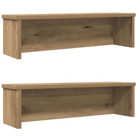 Estantes de cocina apilables 2 uds roble artesanal 60x15x16 cm | Foro24.es | Tu tienda online para hogar, jardín y más Foro24.es