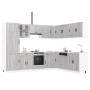 Mueble cocina Porto sonoma gris 14 pzas madera contrachapada de , Armarios de cocina - Ref: Foro24-3314997, Precio: 1,00 €, D...