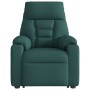 Sillón masaje eléctrico reclinable elevable tela verde oscuro | Foro24.es | Tu tienda online para hogar, jardín y más Foro24.es