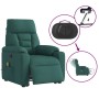 Sillón masaje eléctrico reclinable elevable tela verde oscuro | Foro24.es | Tu tienda online para hogar, jardín y más Foro24.es