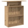 Mostrador de recepción roble artisian 100x40x104 cm de , Escritorios - Ref: Foro24-859059, Precio: 94,26 €, Descuento: %
