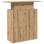 Mostrador de recepción roble artisian 100x40x104 cm de , Escritorios - Ref: Foro24-859059, Precio: 94,26 €, Descuento: %
