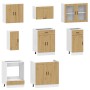 Mueble de cocina Kalmar 8 piezas artesanal roble de , Armarios de cocina - Ref: Foro24-3314850, Precio: 598,43 €