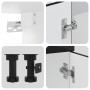 Mueble de cocina Porto negra 11 piezas madera contrachapada de , Armarios de cocina - Ref: Foro24-3314962, Precio: 740,57 €