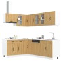 Mueble de cocina Kalmar 11 piezas artesanal roble de , Armarios de cocina - Ref: Foro24-3314890, Precio: 752,63 €, Descuento: %