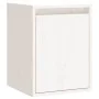 Wall cabinet 2 pcs solid white pine wood 30x30x40 cm by vidaXL, Shelves and shelves - Ref: Foro24-813478, Price: 62,45 €, Dis...