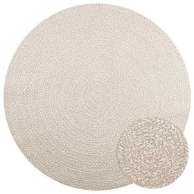 Alfombra ZIZUR aspecto yute interior/exterior crema Ø 200 cm de , Alfombras - Ref: Foro24-4010387, Precio: 98,17 €