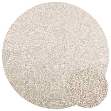 Alfombra ZIZUR aspecto yute interior/exterior crema Ø 200 cm de , Alfombras - Ref: Foro24-4010387, Precio: 98,17 €, Descuento: %