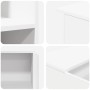 Mostrador de recepción blanco 100x50x103,5 cm madera ingeniería | Foro24.es | Tu tienda online para hogar, jardín y más Foro24.es
