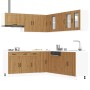 Mueble de cocina Kalmar 11 piezas artesanal roble de , Armarios de cocina - Ref: Foro24-3314920, Precio: 772,83 €, Descuento: %