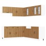Mueble de cocina Kalmar 11 piezas artesanal roble de , Armarios de cocina - Ref: Foro24-3314920, Precio: 772,83 €, Descuento: %