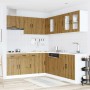 Mueble de cocina Kalmar 11 piezas artesanal roble de , Armarios de cocina - Ref: Foro24-3314920, Precio: 772,83 €, Descuento: %