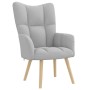 Sillón de relax tela gris nube | Foro24.es | Tu tienda online para hogar, jardín y más Foro24.es
