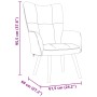 Sillón de relax tela gris nube | Foro24.es | Tu tienda online para hogar, jardín y más Foro24.es