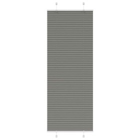 Estor Plisado Antracita 80x200 cm Tela Ancho 79,4 cm Poliéster