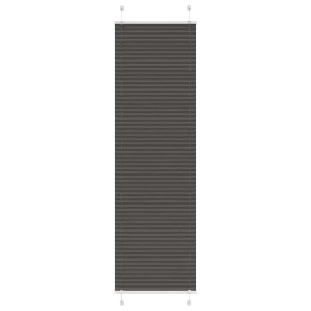 Estor Plisado negro 65x200 cm Tela Ancho 64,4 cm Poliéster de , Persianas y estores - Ref: Foro24-4015153, Precio: 20,95 €, D...