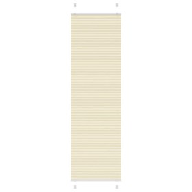 Estor Plisado crema 55x200 cm Tela Ancho 54,4 cm Poliéster de , Persianas y estores - Ref: Foro24-4015304, Precio: 19,99 €