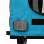Remolque de bicicleta mascotas hierro tela Oxford azul gris | Foro24.es | Tu tienda online para hogar, jardín y más Foro24.es