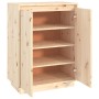 Solid pine wood shoe cabinet 60x35x80 cm by vidaXL, Shoe racks and shoe organizers - Ref: Foro24-813530, Price: 121,67 €, Dis...
