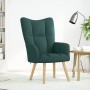 Sillón de relax de tela verde oscuro | Foro24.es | Tu tienda online para hogar, jardín y más Foro24.es