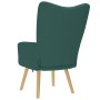 Sillón de relax de tela verde oscuro | Foro24.es | Tu tienda online para hogar, jardín y más Foro24.es