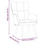 Sillón de relax de tela verde oscuro | Foro24.es | Tu tienda online para hogar, jardín y más Foro24.es