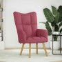 Sillón de relax de tela color rojo tinto de , Sillones - Ref: Foro24-4016770, Precio: 104,63 €