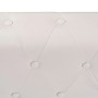 Sofá de esquina Chesterfield 5 plazas cuero artificial blanco de , Sofás - Ref: Foro24-243613, Precio: 752,21 €, Descuento: %