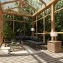 Set de muebles de jardín 6 pzas y cojines ratán sintético gris de , Conjuntos de jardín - Ref: Foro24-46805, Precio: 667,13 €