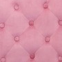 Sillas de comedor 6 unidades terciopelo rosa de , Sillas de comedor - Ref: Foro24-3055880, Precio: 927,36 €, Descuento: %