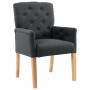 Sillas de comedor con reposabrazos 6 unidades tela gris de , Sillas de comedor - Ref: Foro24-3058298, Precio: 1,00 €, Descuen...