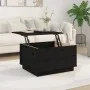 Couchtisch aus massivem schwarzem Kiefernholz, 60 x 50 x 35 cm von vidaXL, Couchtisch - Ref: Foro24-813419, Preis: 80,55 €, R...