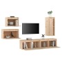 Muebles para TV 5 piezas madera maciza de pino | Foro24.es | Tu tienda online para hogar, jardín y más Foro24.es
