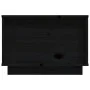 Couchtisch aus massivem schwarzem Kiefernholz, 60 x 50 x 35 cm von vidaXL, Couchtisch - Ref: Foro24-813419, Preis: 80,55 €, R...