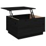 Couchtisch aus massivem schwarzem Kiefernholz, 60 x 50 x 35 cm von vidaXL, Couchtisch - Ref: Foro24-813419, Preis: 81,51 €, R...