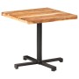 Mesa de bistró cuadrada madera de acacia maciza 80x80x75 cm | Foro24.es | Tu tienda online para hogar, jardín y más Foro24.es