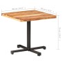 Mesa de bistró cuadrada madera de acacia maciza 80x80x75 cm | Foro24.es | Tu tienda online para hogar, jardín y más Foro24.es