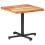 Mesa de bistró cuadrada madera de acacia maciza 80x80x75 cm | Foro24.es | Tu tienda online para hogar, jardín y más Foro24.es
