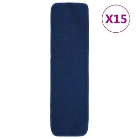 Stufenmatte 15 Stück marineblau rechteckig 75x20 cm von vidaXL, Treppenmatten - Ref: Foro24-340399, Preis: 38,45 €, Rabatt: %