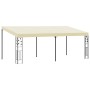 Cenador con montaje en la pared crema 6x3x2,5 m de , Carpas y cenadores - Ref: Foro24-47999, Precio: 384,49 €, Descuento: %