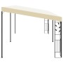 Cenador con montaje en la pared crema 6x3x2,5 m de , Carpas y cenadores - Ref: Foro24-47999, Precio: 384,49 €, Descuento: %
