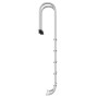 Escalera para piscina acero inoxidable 304 54x38x211 cm | Foro24.es | Tu tienda online para hogar, jardín y más Foro24.es