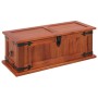 Baúl de almacenamiento de madera maciza de acacia 60x25x22 cm de , Baúles de almacenamiento - Ref: Foro24-247240, Precio: 73,...