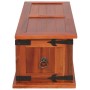 Baúl de almacenamiento de madera maciza de acacia 60x25x22 cm de , Baúles de almacenamiento - Ref: Foro24-247240, Precio: 73,...