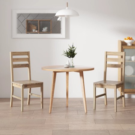 Sillas de comedor 2 unidades madera maciza de acacia | Foro24.es | Tu tienda online para hogar, jardín y más Foro24.es