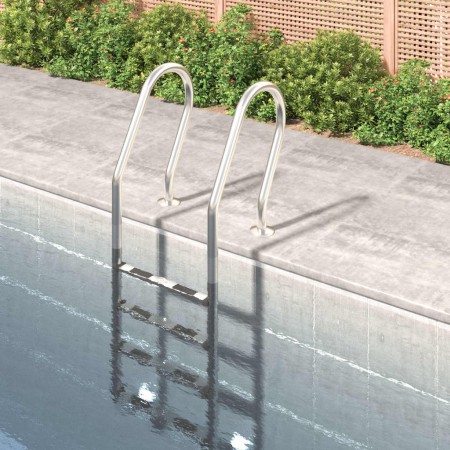 Escalera para piscina acero inoxidable 304 54x38x184,5 cm | Foro24.es | Tu tienda online para hogar, jardín y más Foro24.es