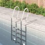 Escalera para piscina acero inoxidable 304 54x38x184,5 cm | Foro24.es | Tu tienda online para hogar, jardín y más Foro24.es