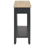 Mesa consola de madera negro 110x35x80 cm | Foro24.es | Tu tienda online para hogar, jardín y más Foro24.es