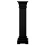 Soporte plantas pilar cuadrado clásico negro 17x17x66 cm MDF | Foro24.es | Tu tienda online para hogar, jardín y más Foro24.es