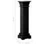 Soporte plantas pilar cuadrado clásico negro 17x17x66 cm MDF | Foro24.es | Tu tienda online para hogar, jardín y más Foro24.es